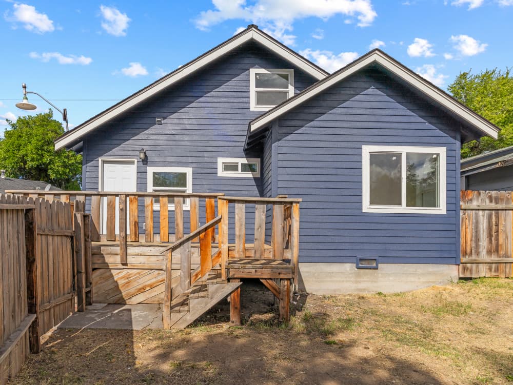 Backyard, after renovation