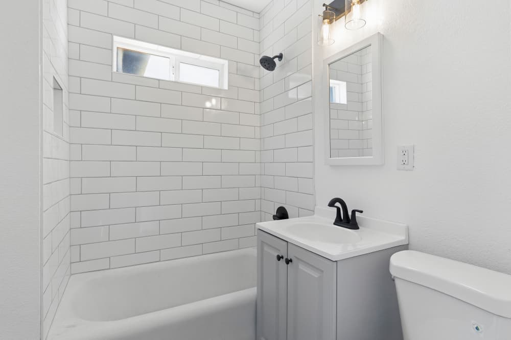 Bathroom, after renovation